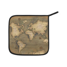 Old Map Oven Mitt & Pot Holder