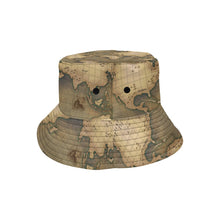 Old Map Bucket Hat for Men