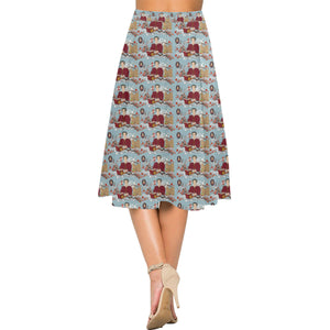 Katherine Parr Aoede Crepe Skirt