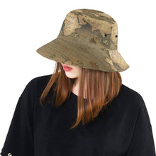 Old Map Women's Bucket Hat