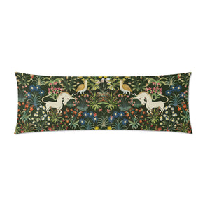 Medieval Unicorn Tapestry Zippered Pillow Case 21"x60"(Two Sides)
