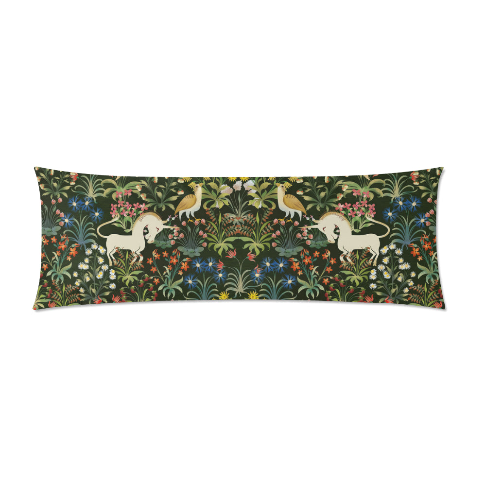 Medieval Unicorn Tapestry Zippered Pillow Case 21