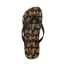 Six Wives Dinner Party Unisex Flip Flops