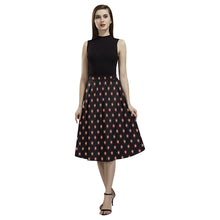 Tudor Rose Long Crepe Skirt
