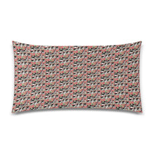 Medieval Village Rectangle Pillowcase 20"x36"(Twin Sides)