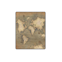 Old Map Blanket 40"x50"