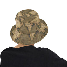 Old Map Bucket Hat for Men