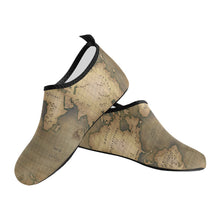 Old Map Women's Slip-On Water Shoes