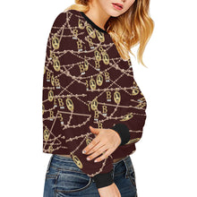 Anne Boleyn Crop Pullover Sweatshirt