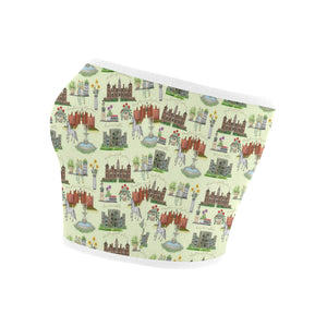 Anne Boleyn's Homes and a Summer English Garden Bandeau Top
