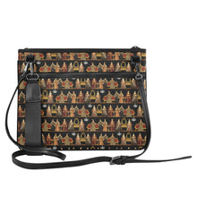 Six Wives Slim Clutch Bag