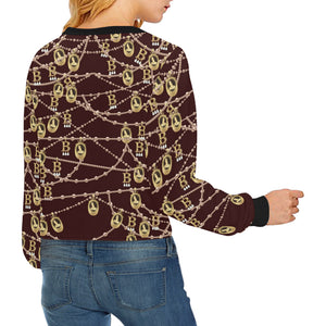 Anne Boleyn Crop Pullover Sweatshirt
