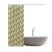 Catherine of Aragon Andalucian Princess Shower Curtain 72"x84"