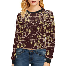 Anne Boleyn Crop Pullover Sweatshirt