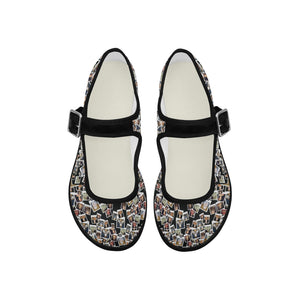 Elizabeth I Satin Women's Mary Jane Shoes