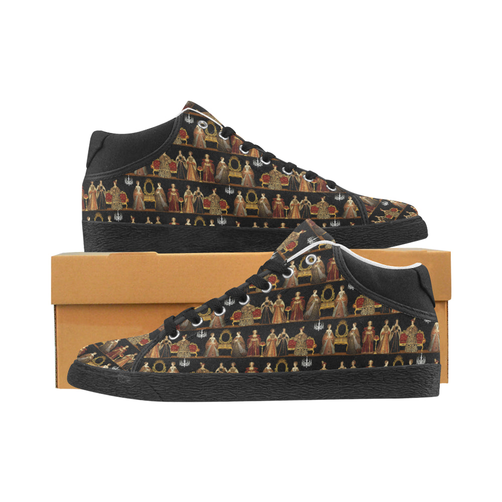 Six Wives Women's Chukka Canvas Shoes