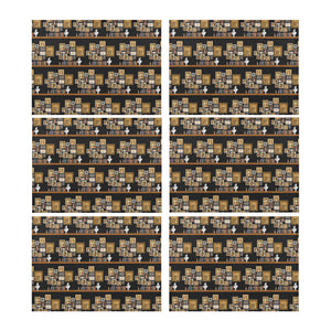 Six Wives Portrait Placemat 14’’ x 19’’ (Six Pieces)
