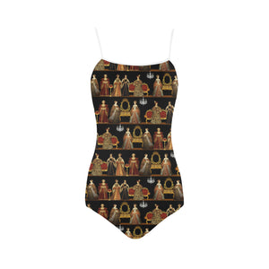 Six Wives Dinner Party Strap Swimsuit