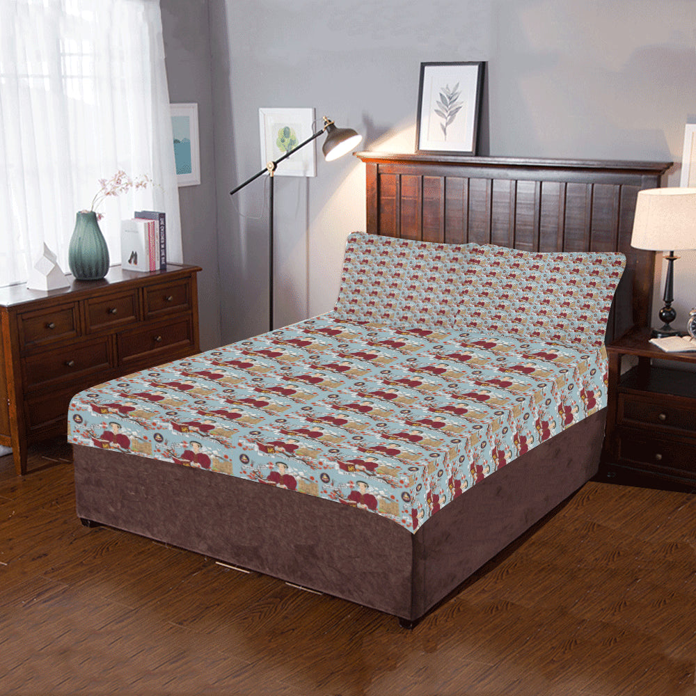 Katherine Parr 3-Piece Bedding Set