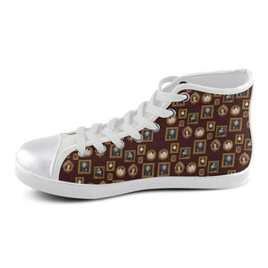 Kickass Women's High Top Canvas Shoes