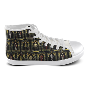 My Tudor Boyfriend Women's High Top Canvas Shoes
