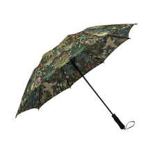 Medieval Unicorn Tapestery Semi-Automatic Foldable Umbrella