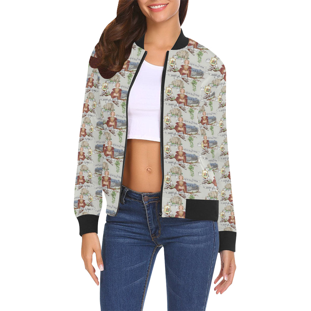Anne of Cleves Women's Bomber Jacket