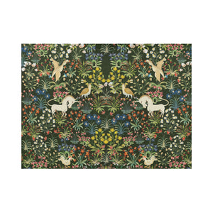 Medieval Unicorn Tapestry Placemat 14’’ x 19’’ (Six Pieces)