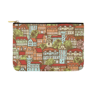 Medieval Town Carry-All Pouch 12.5''x8.5''