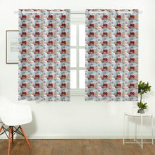 Katherine Parr Kitchen Window Curtain 26'' X 39''(2 Pieces)