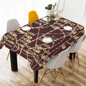 Anne Boleyn Cotton Linen Tablecloth 52"x 70"
