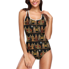 Six Wives Dinner Party One Piece Swimsuit