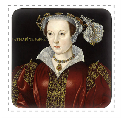 Six Wives Portraits Coaster Set