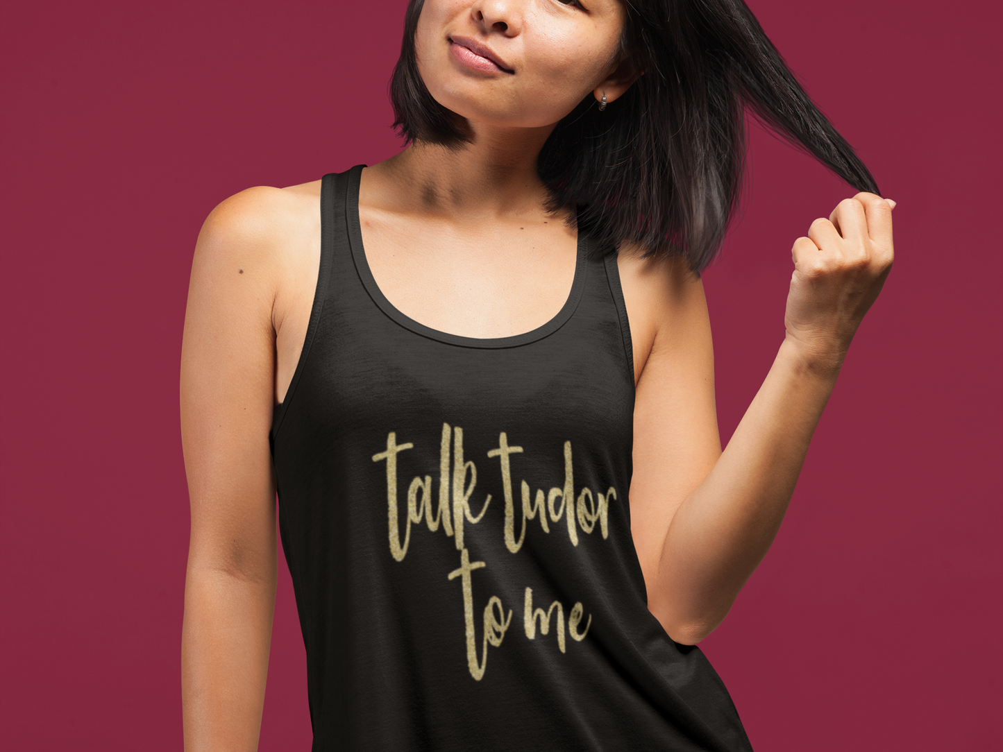 Talk Tudor To Me Tank Top