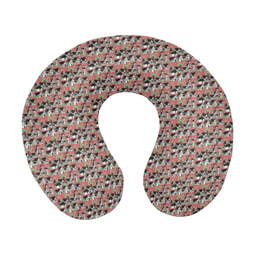 Medieval Village U-Shape Travel Pillow