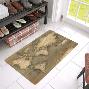 Old Map Doormat 30"x18"
