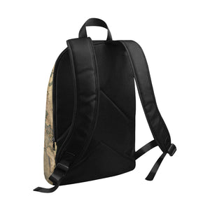 Old Map Fabric Backpack