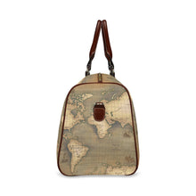 Old Map Waterproof Travel Bag (Small)