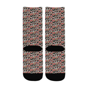 Medieval Village Kids Socks