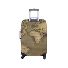 Old Map Luggage Cover (Small) 18"-21"