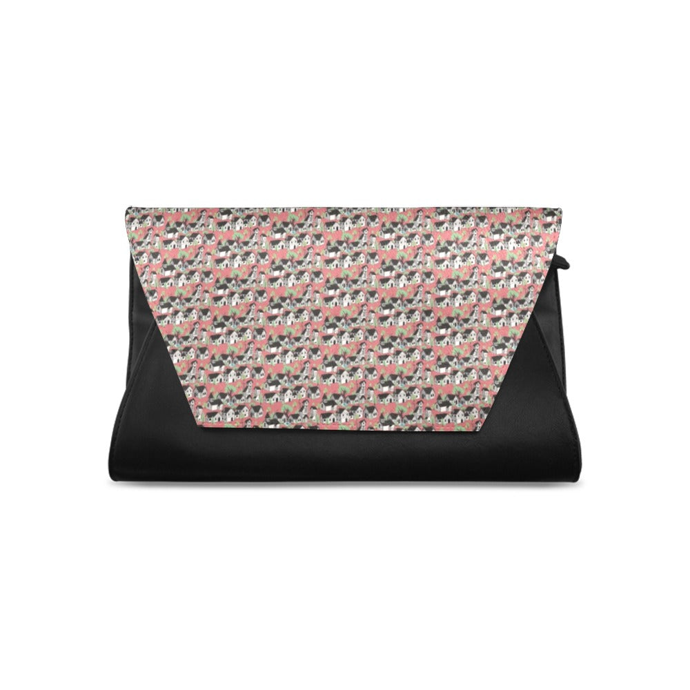 Medieval Village Clutch