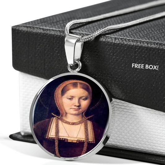 Catherine of Aragon Tudor Women Charm Necklace