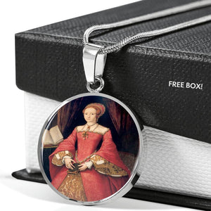 Elizabeth I Tudor Women Charm Necklace