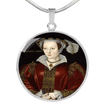 Catherine Parr Tudor Women Charm Necklace