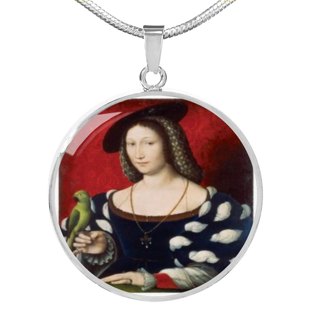 Marguerite of Navarre-253x300 Tudor Women Charm Necklace