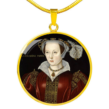 Katherine Parr Tudor Women Charm Necklace