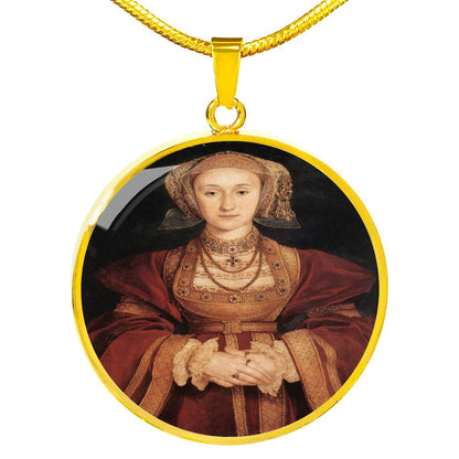 Anne of Cleves Tudor Women Charm Necklace