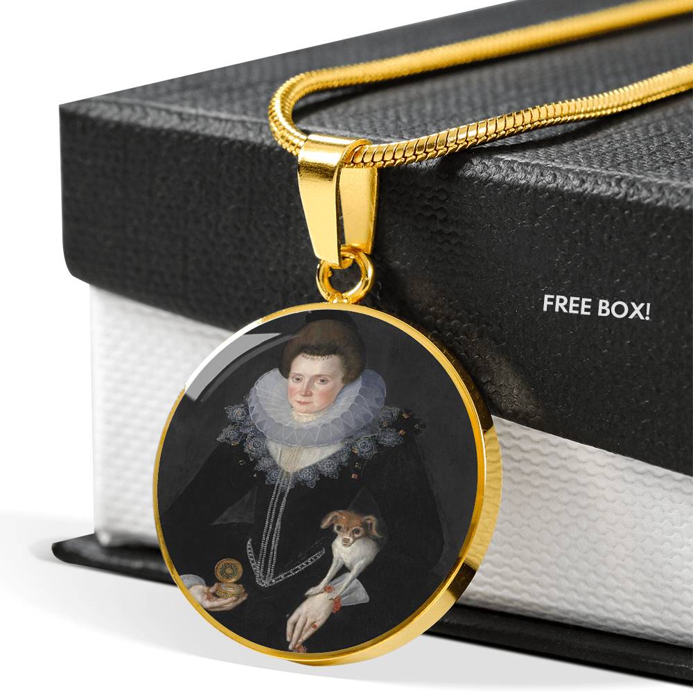 Lady Arabella Stuart Tudor Women Charm Necklace