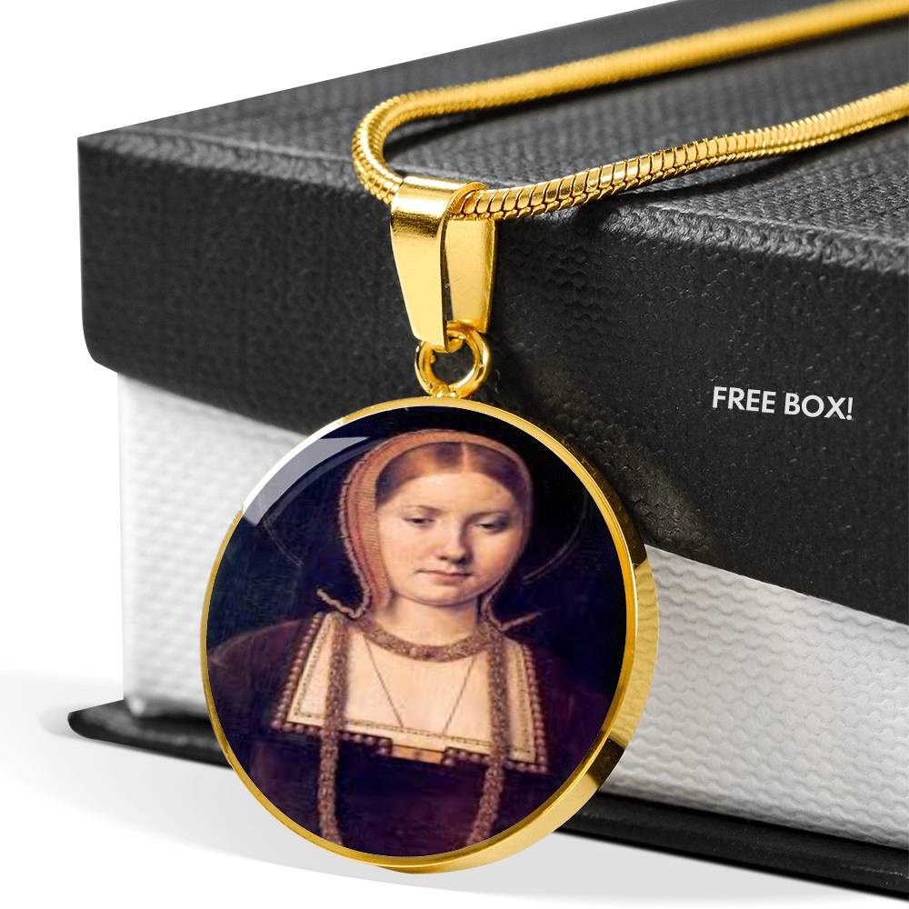 Catherine of Aragon Tudor Women Charm Necklace