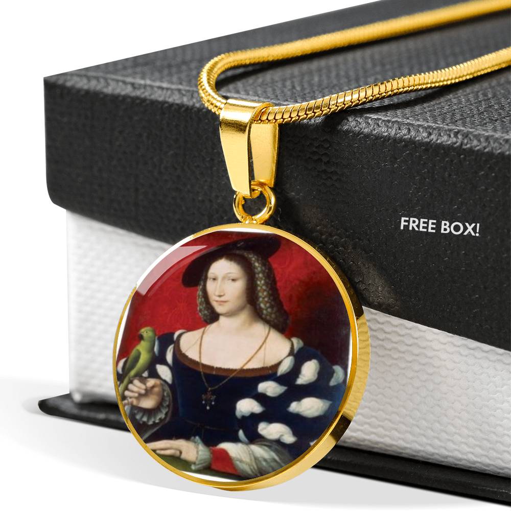 Marguerite of Navarre-253x300 Tudor Women Charm Necklace